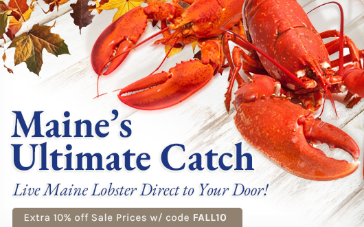 Maine's Ultimate Catch | Live Maine Lobster Delivered Direct to Your Door!