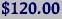 $120.00