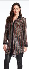 Alberto Makali Multi Sequin Shirt
