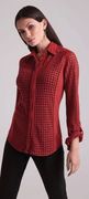 Alberto Makali Rust Laser Cut Shirt