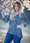 Mesmerize Zip Front Tunic