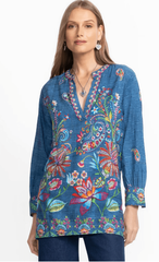 Johnny Was Henley Voyager Tunic Johnny Was Henley Voyager Tunic