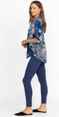 Johnny Was Cassia Blue Tonal Legging Johnny Was Cassia Blue Tonal Legging