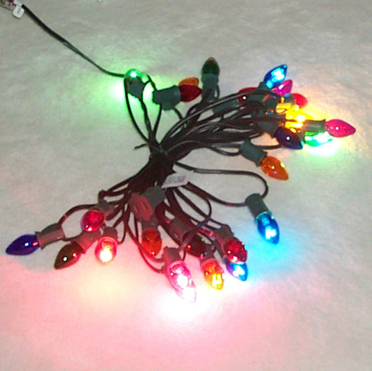 Twinkle Christmas Lights Old Fashioned Random Twinkling C7 & C9 Christmas Lights