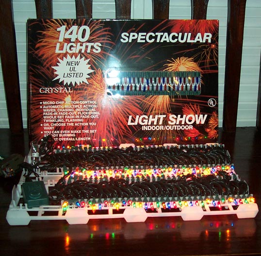 Spectacular Light Show/Chasing Lights - 140-Light Spectacular