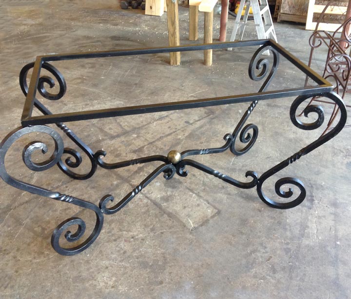 Wrought Iron Table Bases