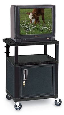 H. Wilson 34" TUFFY CART w/Cabinet