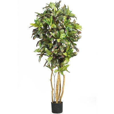 Nearly Natural 5' Croton Silk Tree