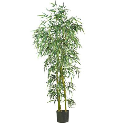 Nearly Natural 6' Fancy Style Slim Bamboo Silk Tree