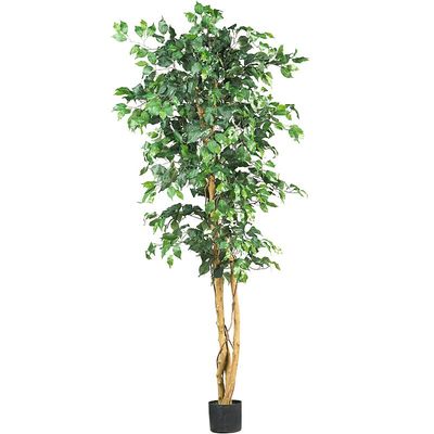 Nearly Natural 6' Ficus Silk Tree