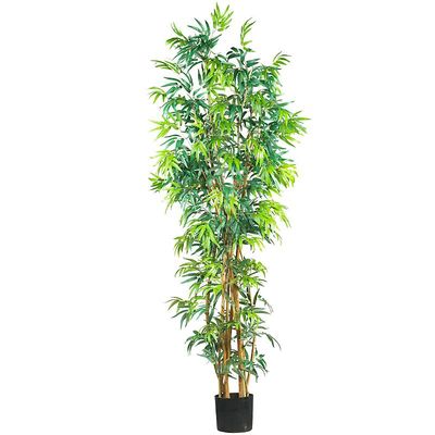 Nearly Natural 7' Fancy Style Bamboo Silk Tree
