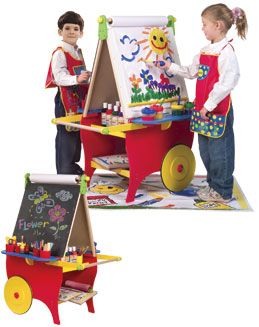 ALEX TOYS Super Rolling Art Center