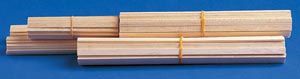Alvin Bass Wood Strips 1/8 x 1/2 (bundle of 50 pcs)
