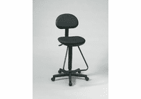 Alvin Black Economy Drafting Height Chair