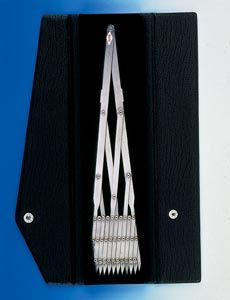 Alvin® 12" Stainless Steel Equal Spacing Divider