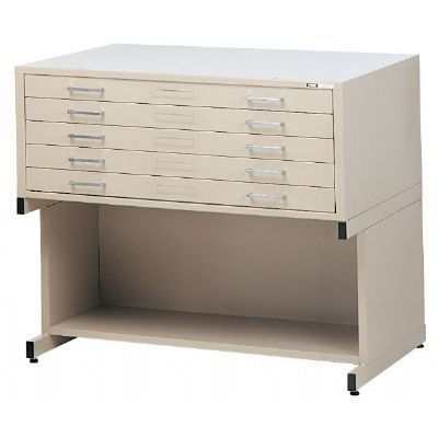 Mayline 5-Drawer C-File Gray