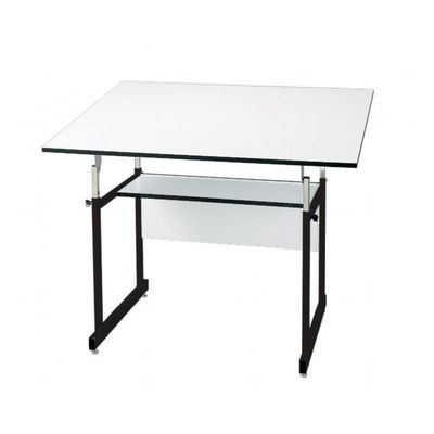 Alvin® WorkMaster® Jr. Table, Black Base White Top 31" x 42"