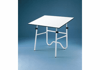 Alvin Onyx White Base W/30X42 Top