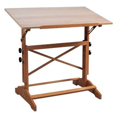 Alvin Pavillon Art and Drawing Table Unfinished Wood Top 24