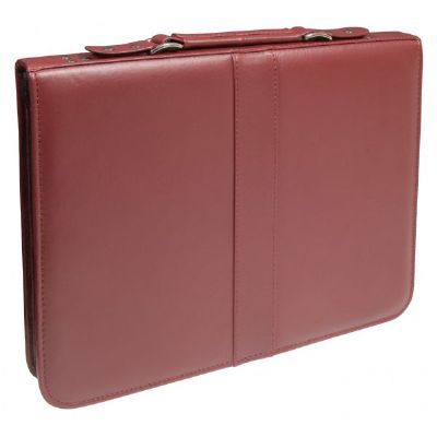 Prestige™ Premier™ Burgundy Series Leather Presentation Case 14