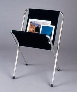 Alvin Print Rack Alum/Canvas
