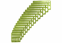 Alvin Small Series Ellipse Template Set - Set Of 15