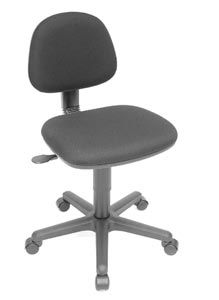 Alvin Task Chair-"Budget Gas" Black