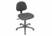 Alvin Task Chair-"Budget Gas" Black