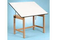 Alvin Titan Wood Table 31X42X30