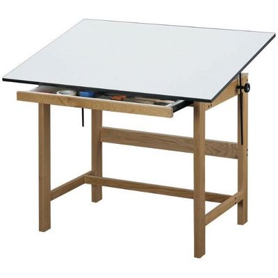 Alvin Titan Wood Table 37.5X60X37