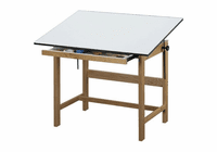 Alvin Titan Wood Table 37.5X60X37