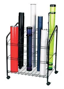 Alvin® Wire Bin Roll File 12 Slots - Click to enlarge