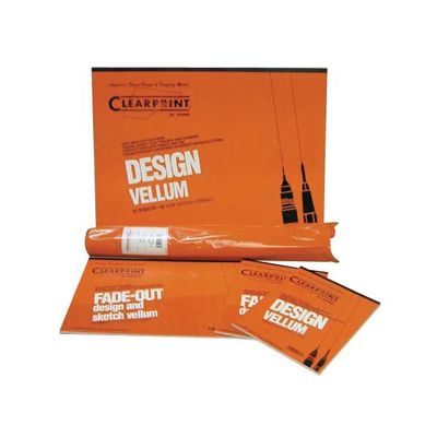 Clearprint® 1000HTS Series 11 x 17 Unprinted Vellum Title Block/Border 100-Sheet-Pack