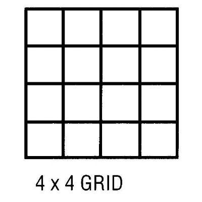 Clearprint® 1000H Series 24 x 20yd Vellum Roll 4x4 Grid