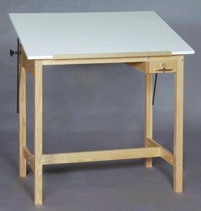 SMI Unfinished 24 x 36 4-Post Table