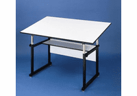 Alvin Workmaster Blk Base W/36X48Top