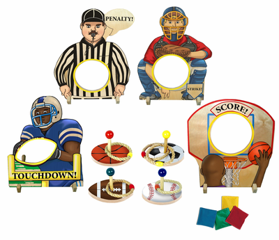 ANATEX Sports Bean Bag & Ring Toss Combo Set