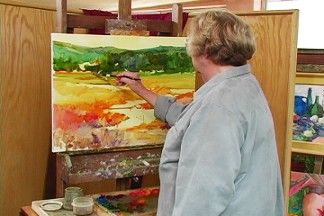 Ann Templeton: Abstracting The Landscape in Oil DVD - Click to enlarge