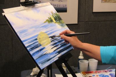 Annie Strack: Painting Seascapes in Watercolor (DVD) - Click to enlarge