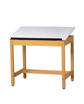 DIVERSIFIED WOODCRAFTS Art/Drafting Table - 36x24x30 (Quick Ship)