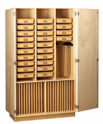 DIVERSIFIED WOODCRAFTS Art Supply Cabinet - Click to enlarge