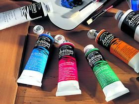 Artisan Water Mixable Oil Paint (1.25 oz.) - BURNT SIENNA