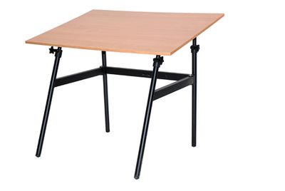 Berkeley Classic Black Base with 30" x 42" Cherrywood C Top