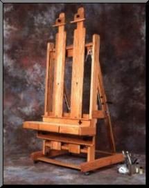 BEST ABIQUIU DELUXE Easel w/Melamine Tab Tray - Click to enlarge