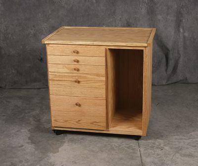 Best Studio Taboret 5 Drawer with Cubby
