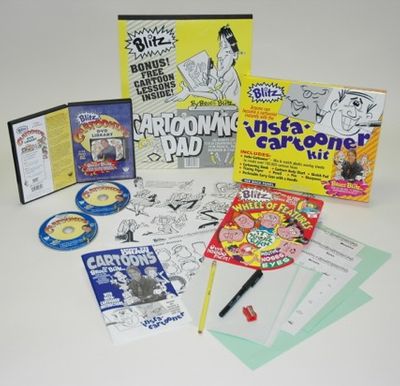 Blitz Special Insta-Cartooner Kids' Drawing Kit 