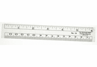 C-Thru Co-Ed Ruler - 12 in.