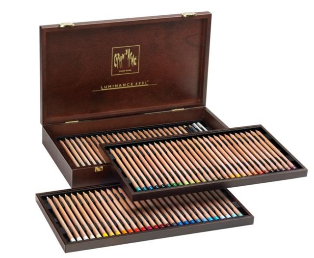 Caran d'Ache LUMINANCE 6901 colour pencils sets