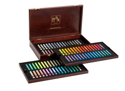 CARAN d'ACHE Oil Pastel wooden box set