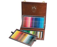 Caran d Ache Wooden box Set of 120 PABLO Permanent Color Pencils